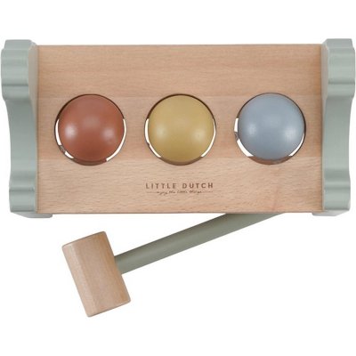 Banc à marteler en bois fsc - little farm