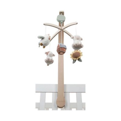Mobile musical en bois fsc - little farm