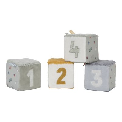 Lot de 4 cubes doux - little farm