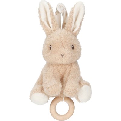 Peluche musicale à suspendre lapin - newborn