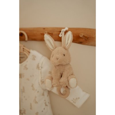 Peluche musicale à suspendre lapin - newborn