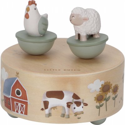 Boîte à musique fsc - little farm