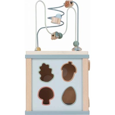 Cube d'activités en bois fsc - forest friends