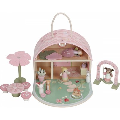 Maison de poupée en bois fsc - fairy garden