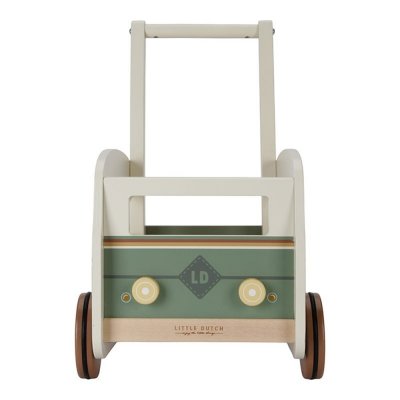 Chariot van en bois fsc - vintage