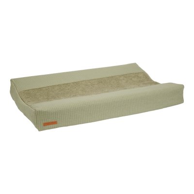 Housse pour matelas à langer pure olive