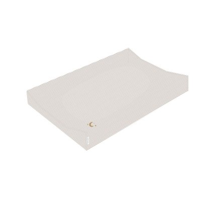 Housse pour matelas à langer - pure soft beige - 50 x 70 cm