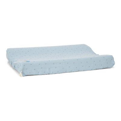 Housse pour matelas à langer - pure denim blue - 50 x 70 cm
