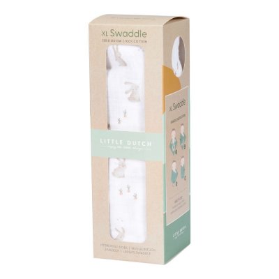 Langes xl en gaze de coton - baby bunny
