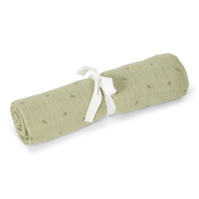 Lange xl en gaze de coton - pure sage