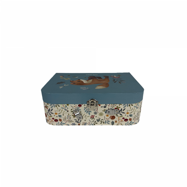 Les imparfaits - lot de 2 valisettes fsc - forest friends Little dutch