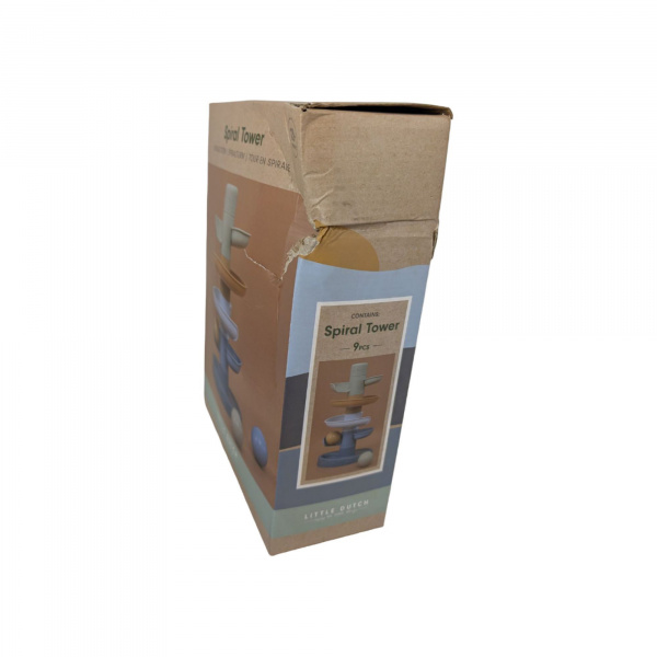 Les imparfaits - tour en spirale bleu Little dutch