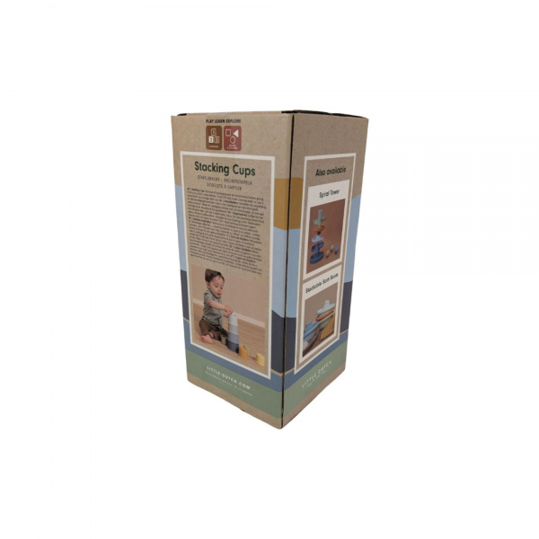 Les imparfaits - tour en spirale bleu Little dutch