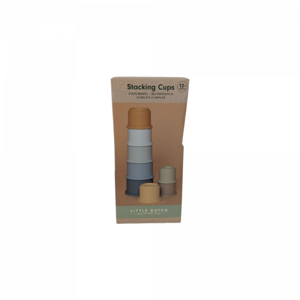 Les imparfaits - tour à empiler bleu Little dutch