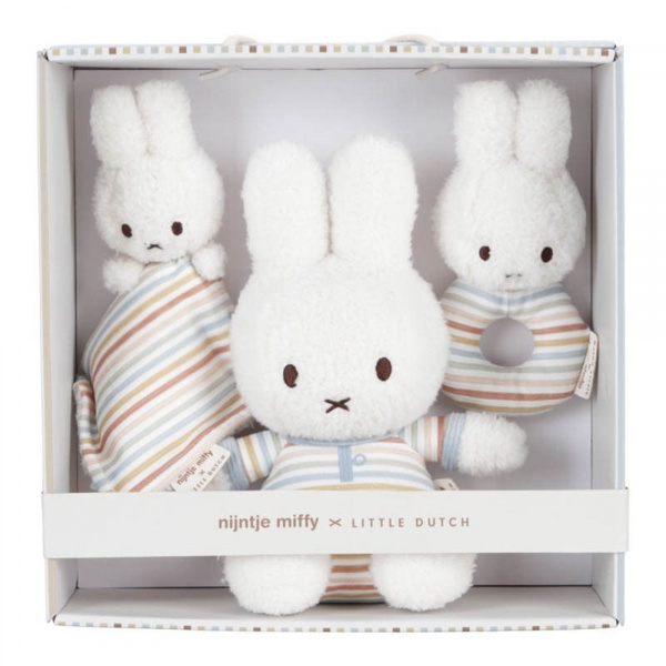 Coffret cadeau miffy vintage sunny stripes Little dutch