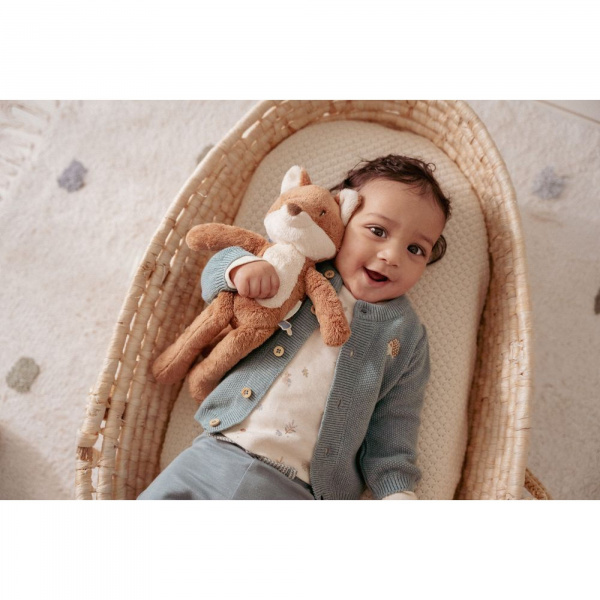 Cardigan tricoté - fairy pink - prématuré Little dutch