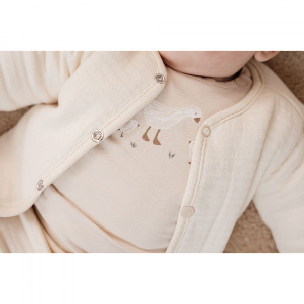 Cardigan tricoté - fairy pink - prématuré Little dutch