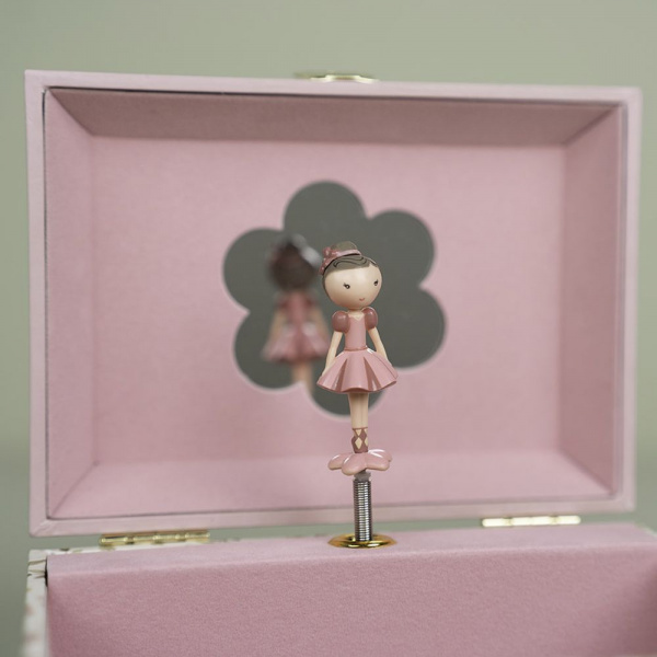 Boîte à bijoux musicale - rosa Little dutch