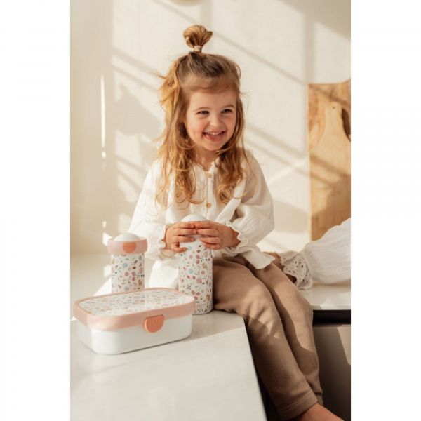 Gourde enfant campus 300 ml - flowers & butterflies Little dutch