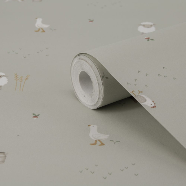 Papier peint intissé - little farm - 52 x 10 cm Little dutch