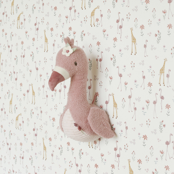 Papier peint intissé - blooming safari - 52 cm x 10 m Little dutch