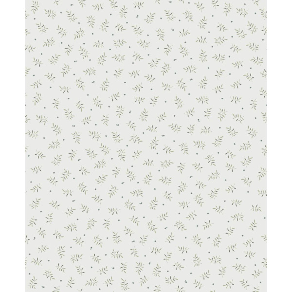 Papier peint intissé - blueberry leaves - 52 x 10 cm Little dutch