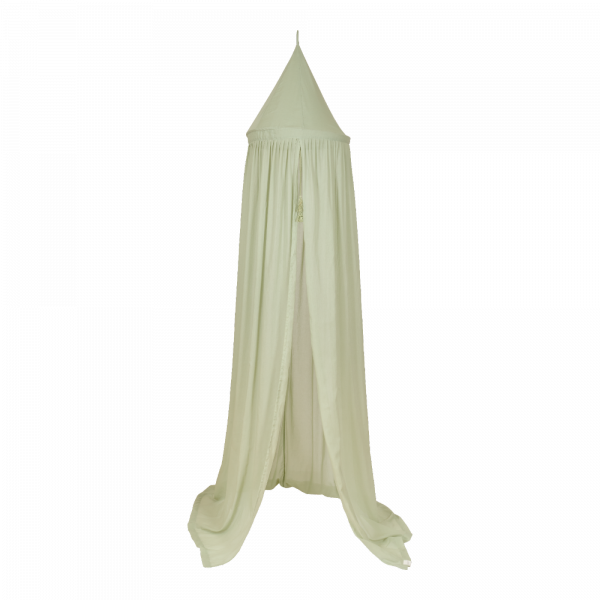 Ciel de lit bébé 250 cm pure sage Little dutch