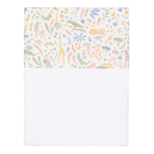 Drap de berceau - safari wonders - 70 x 100 cm Little dutch