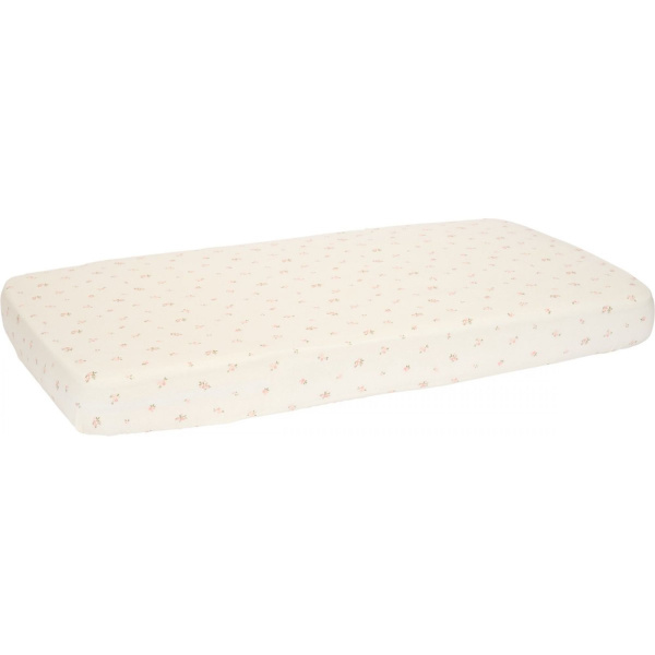 Drap housse berceau - fairy blossom 40 x 80 cm Little dutch