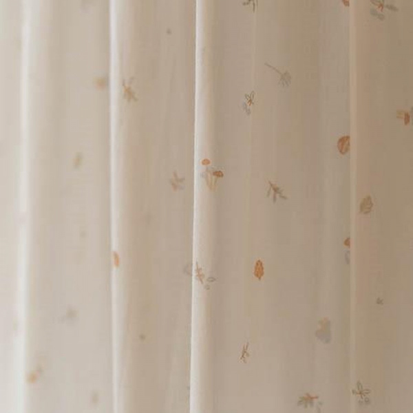 Ciel de lit bébé 250 cm forest treasures Little dutch