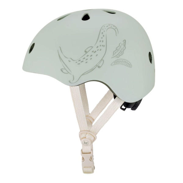 Casque enfant - green leaf Little dutch