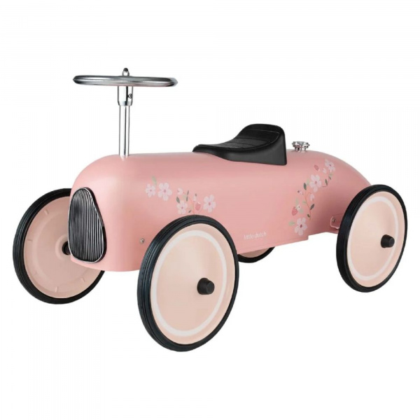 Voiture retro roller - rose Little dutch
