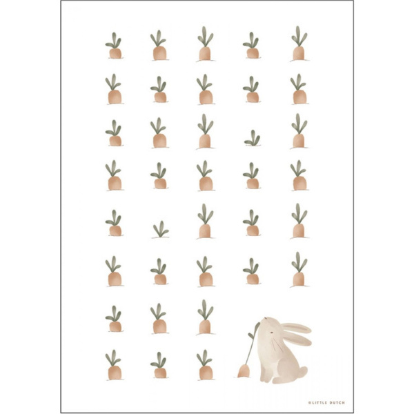 Poster a3 - baby bunny Little dutch