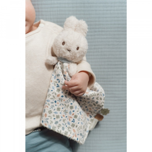 Doudou carré miffy - lucky leaves Little dutch