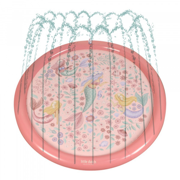 Tapis d'eau - dreamy mermaid - 150 cm Little dutch