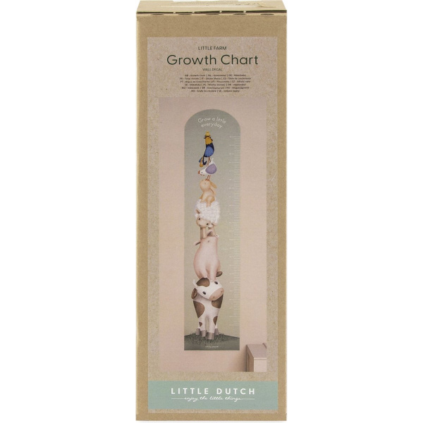 Toise autocollante - little farm Little dutch