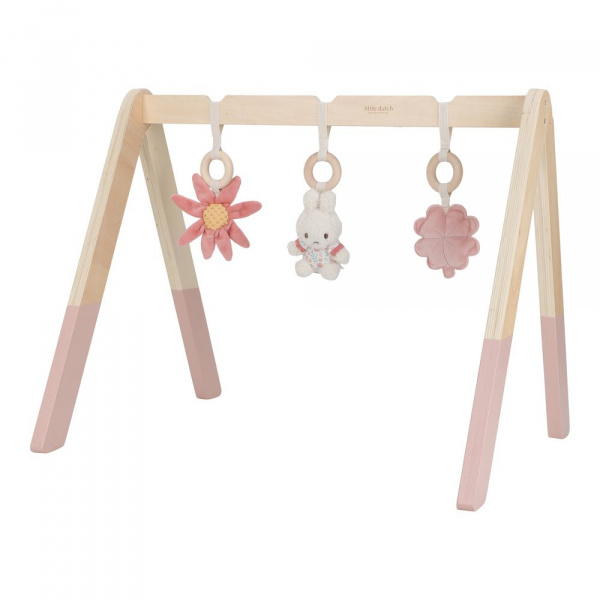 Arche d'éveil en bois miffy - lucky blossom Little dutch