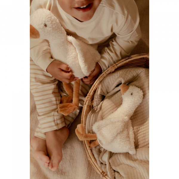 Peluche oie - newborn - 25 cm Little dutch