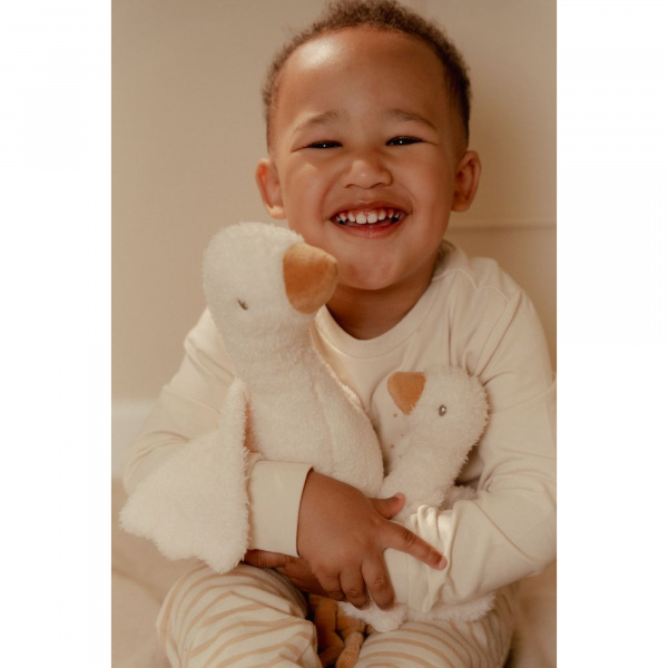 Peluche oie - newborn - 25 cm Little dutch