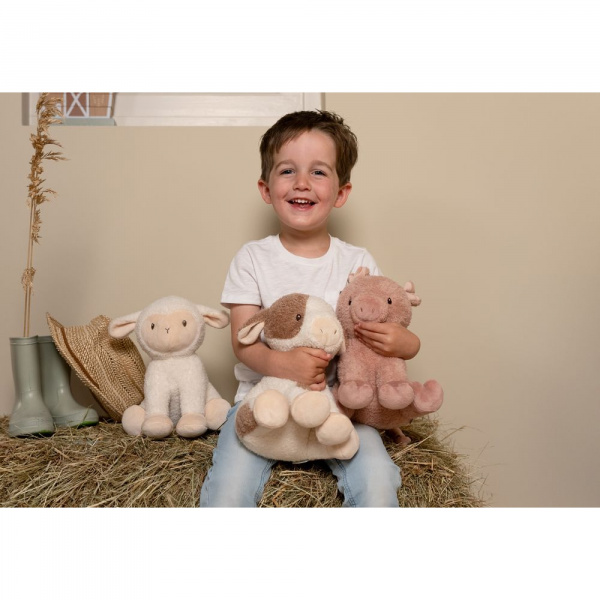 Peluche cochon - little farm - 17 cm Little dutch