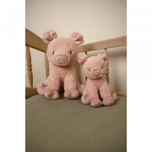 Peluche cochon - little farm - 17 cm Little dutch