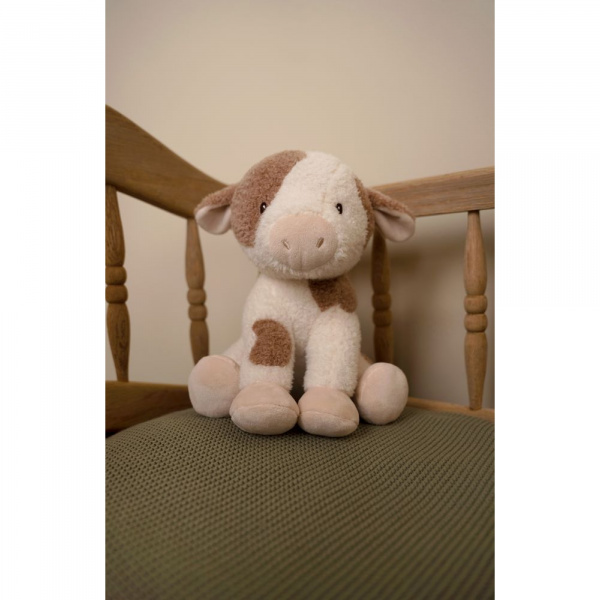 Peluche vache - little farm - 17 cm Little dutch