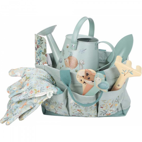 Coffret de jardinage pour enfant 10 pièces fsc - forest friends Little dutch