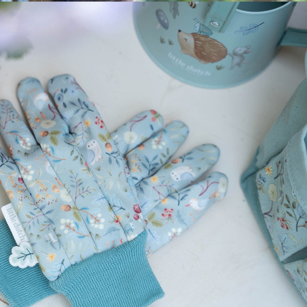 Coffret de jardinage pour enfant 10 pièces fsc - forest friends Little dutch