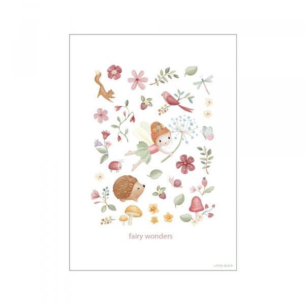 Poster a3 - fairy wonders Little dutch