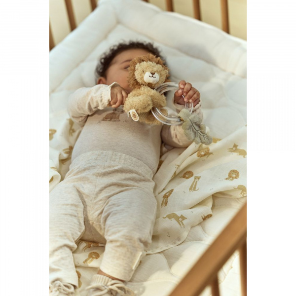 Anneau hochet lion - safari friends Little dutch