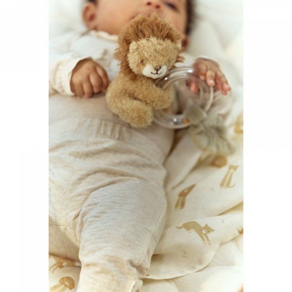 Anneau hochet lion - safari friends Little dutch