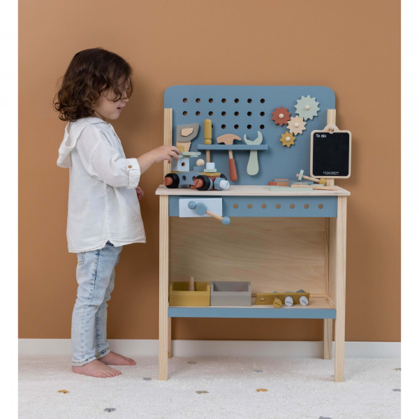 Etabli de bricolage en bois Little dutch