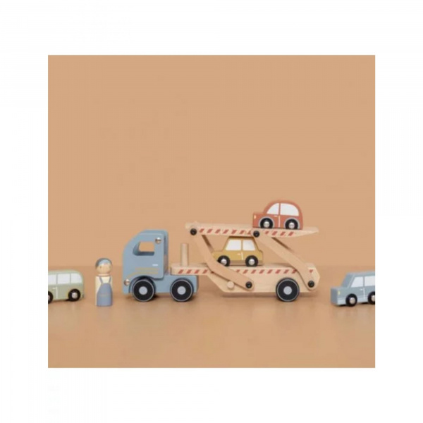 Camion transporteur en bois Little dutch