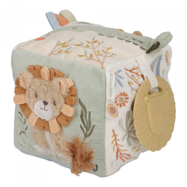 Cube d'activités soft - safari friends Little dutch